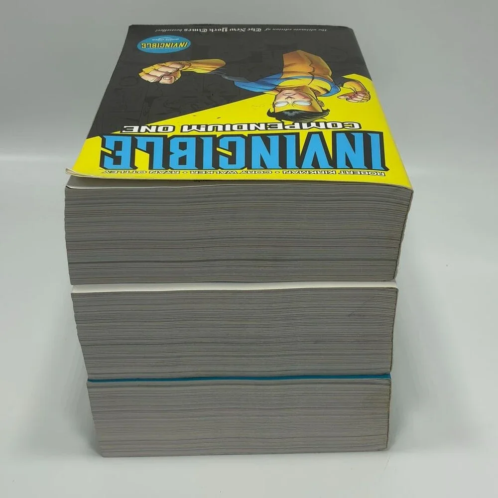 Invincible Compendium 1-3 by Robert Kirkman Paperback - Superhero English